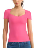 THE GYM PEOPLE Women’s Scoop Neck T-Shirt