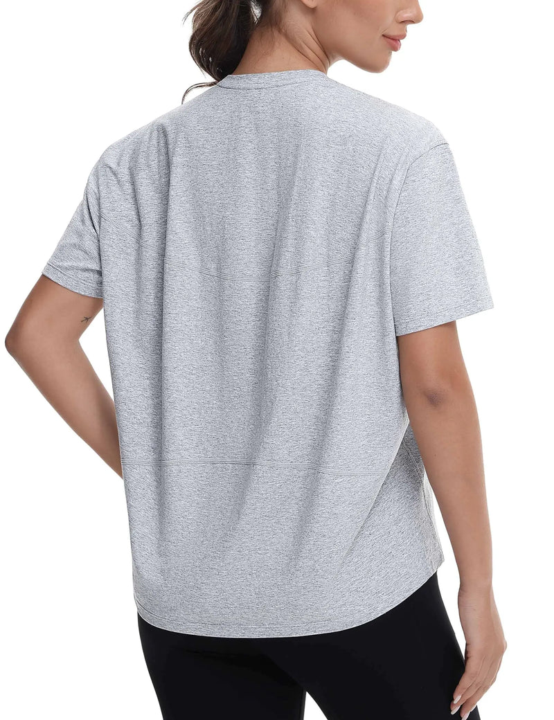 Origiwish Women’s Loose Fit Workout T-Shirt