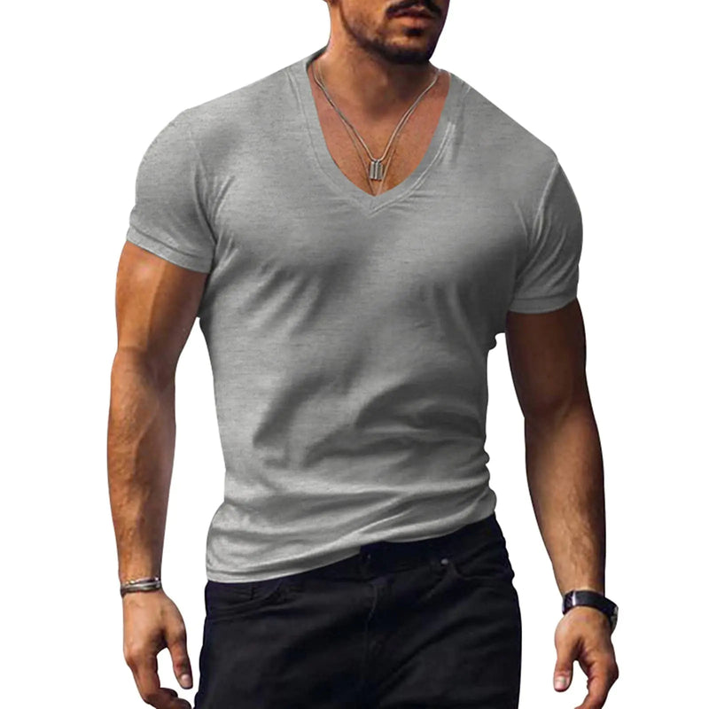 Muscle Men’s V-Neck T-Shirt