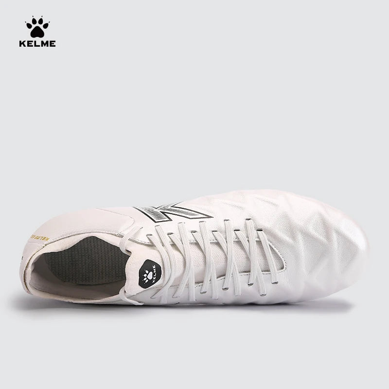 KELME Calf-Skin Soccer Cleats for Men